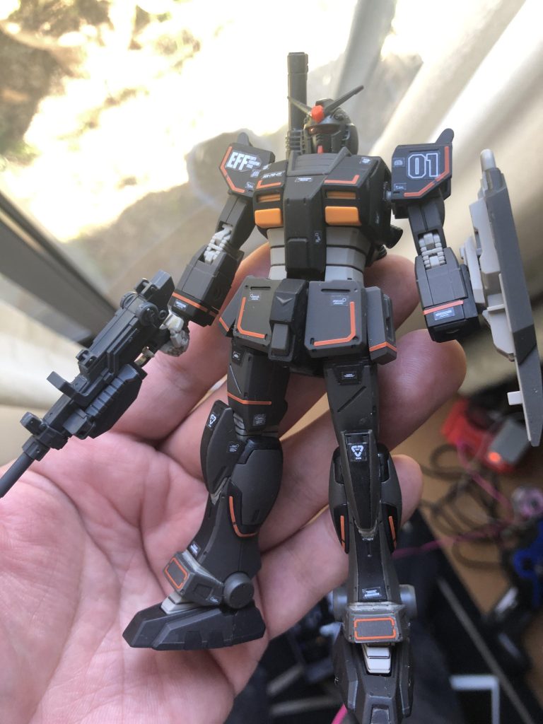 艶消しスプレー吹いて、ベランダで放置乾燥(室内に置いとくとくっさーいので(笑