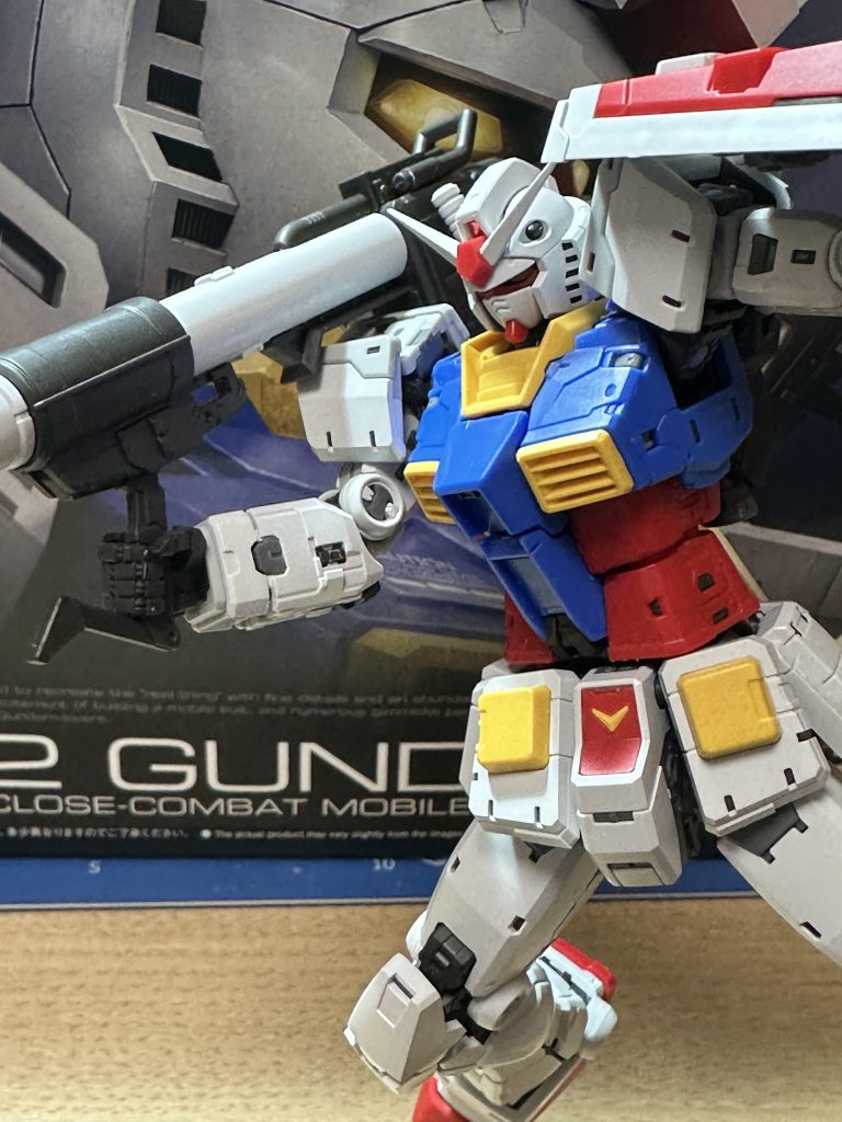 RGガンダム–4枚目/制作者：ガンプラ初心者の野良犬