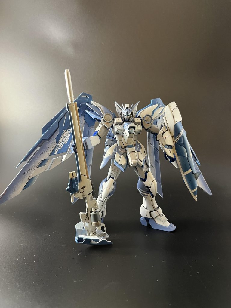 武器も色分けをこだわり 羽も気合いいれました。