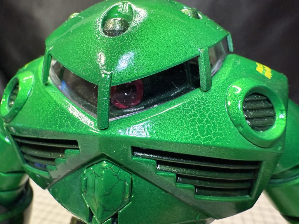 胸の辺りのクラック