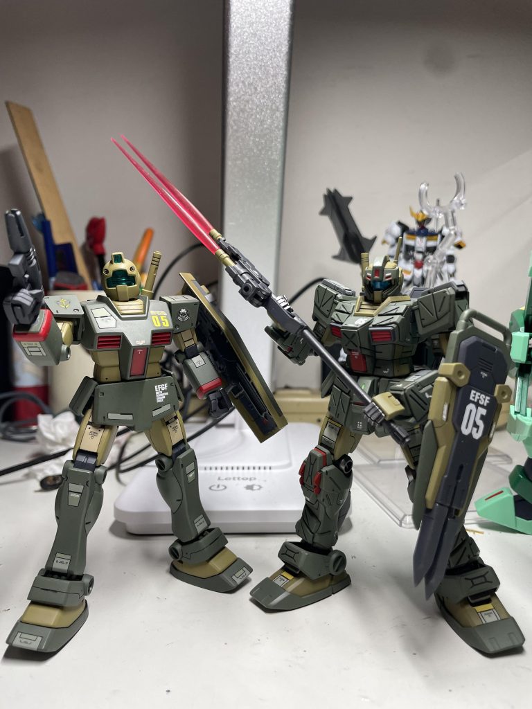 HG1/144ジムストライカー–4枚目/制作者：Jou1976