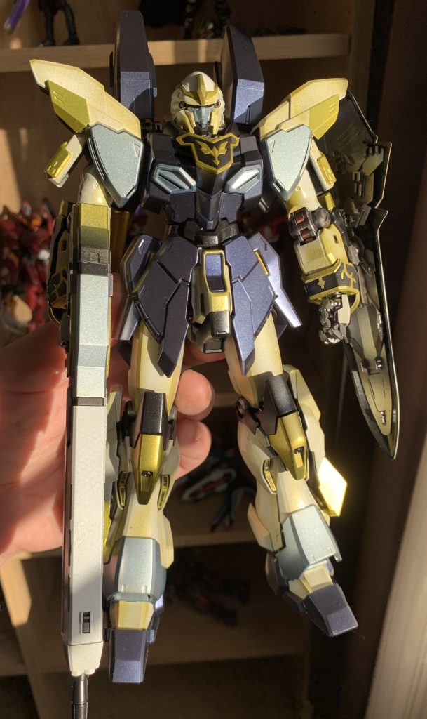 今年初投稿ですがかなり遅れましたw久しぶりにMG全塗装しましたけどめっちゃ大変です。でもこの大きさめっちゃいい