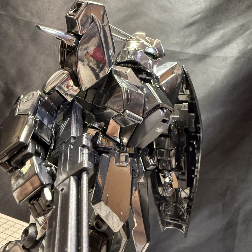 MG リガズィ　アージェントキール仕様全塗装 リ・ガズィアージェントキール仕様｜R.factoryさんのガンプラ作品