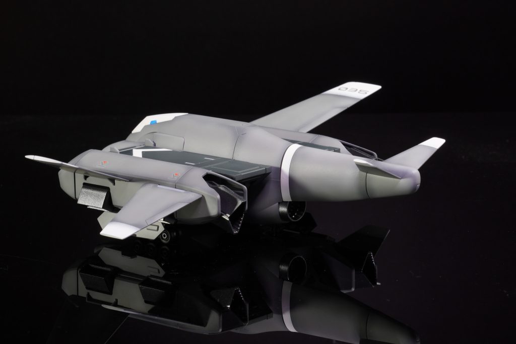 ちょうど手元に水星の魔女デカールがあったので使用しています。