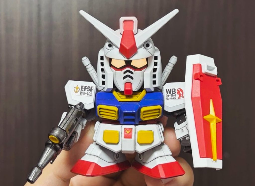 BB戦士No.200 RX-78-2 ガンダム–2枚目/制作者：けーごです。