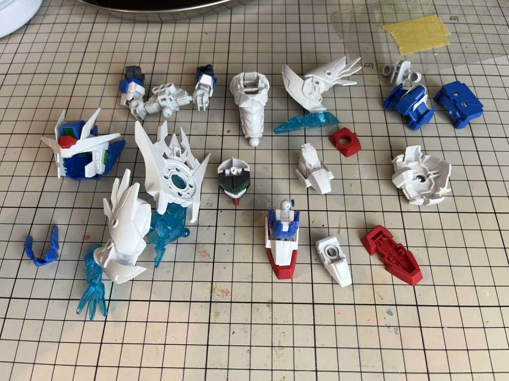 一家に一台シャイングラスパードラゴンとダブルオーダイバーエース