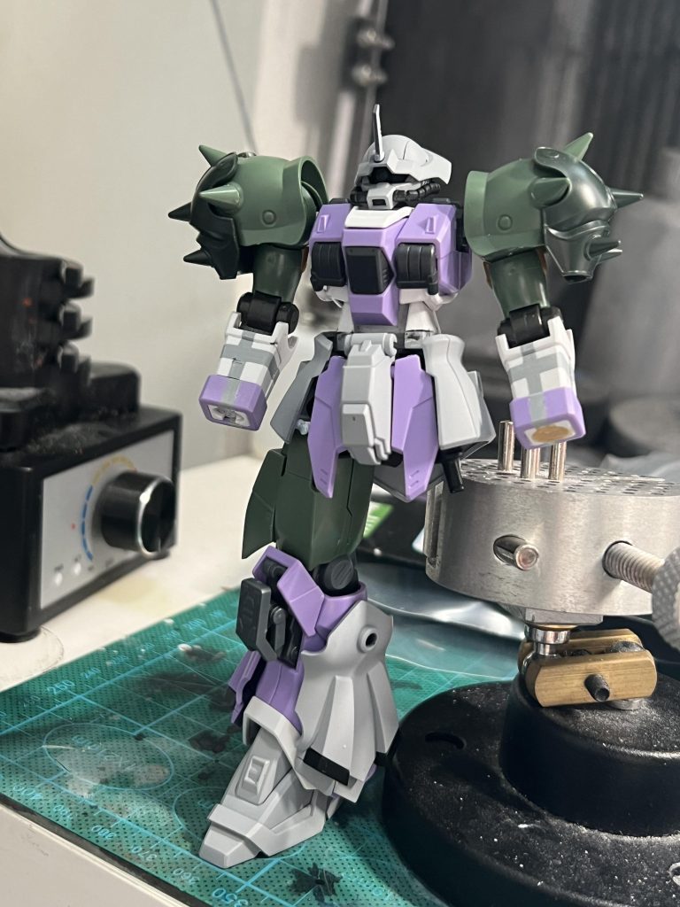 実はミキシングに5キット使いました。特にイフリートは壊したら代わりがないのでハラハラしながら作りました。