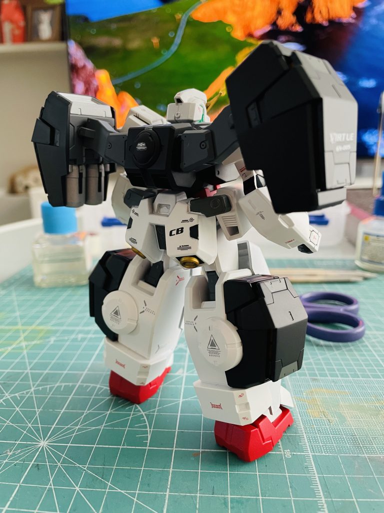 HGガンダムヴァーチェ–2枚目/制作者：@Haruta