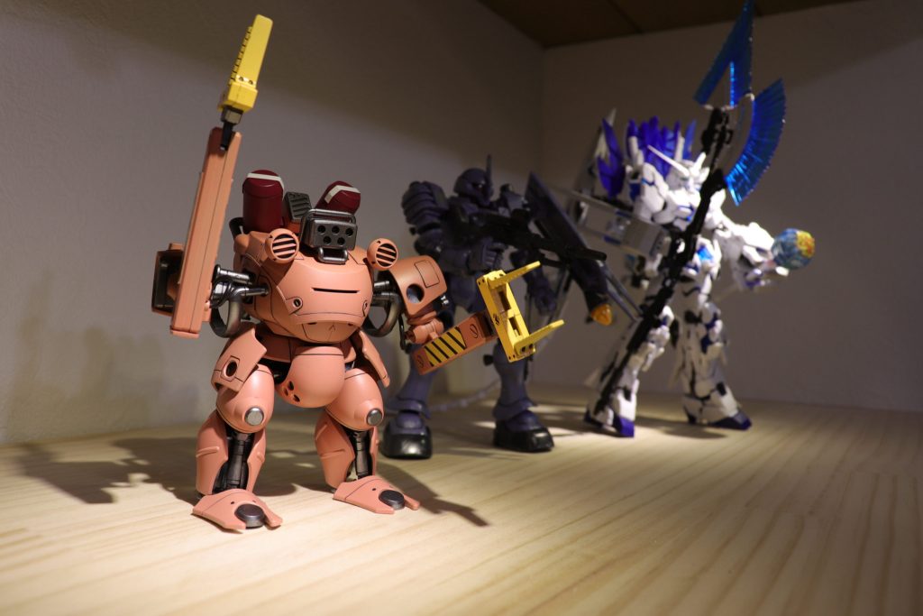 いい相棒が出来ました!実に頼もしい。これからはいろんなガンプラを作るお手伝いして貰おうと思います☺️ご覧頂きありがとうございました!