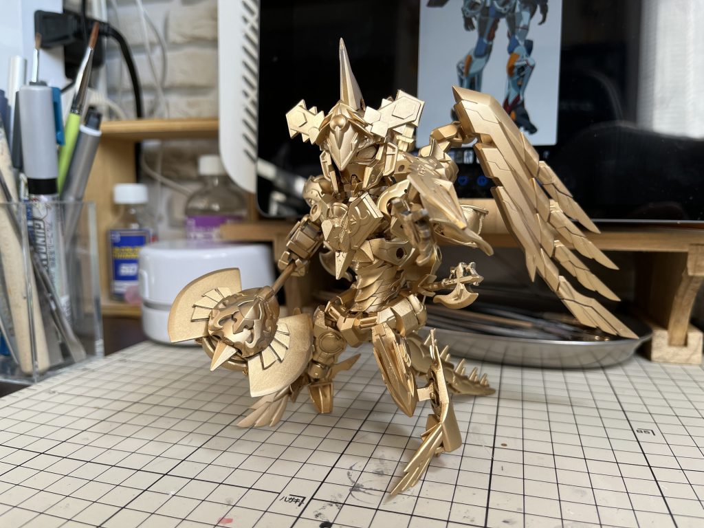 射手座の黄金聖衣に見える