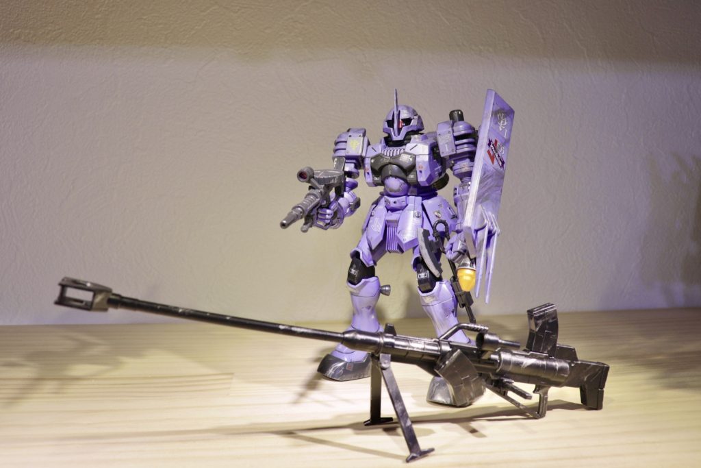 うん。やっぱりこのキットかっこいい。因みに僕の作品全てに言える事ですが遠目に見てください(>人<;)粗が目立ちます..wってな感じで気ままにやっていきますのでこれからよろしくお願いします。