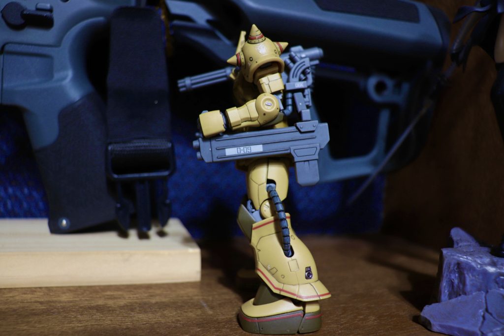 HG ザク・ハーフキャノン 2作品目–3枚目/制作者:ルシプラ (撮影練習中)