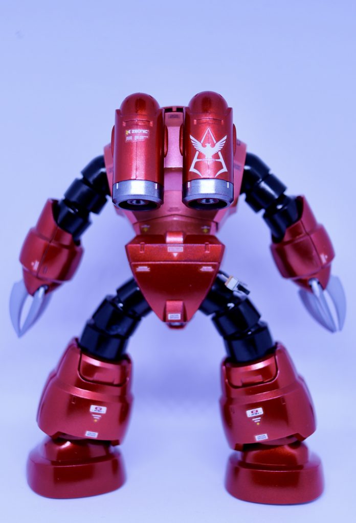 背面バックパックがこだわりポイントです。