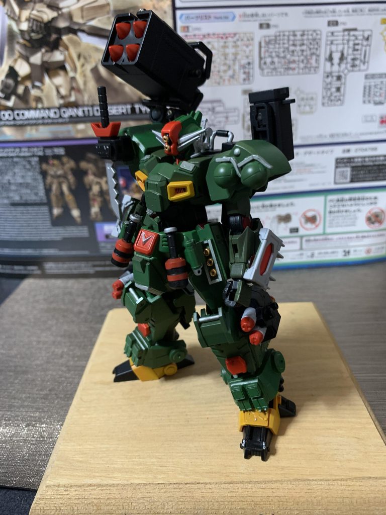 HGコマンドクアンタ　コマンドガンダム風改修品–3枚目/制作者：ミヤさん