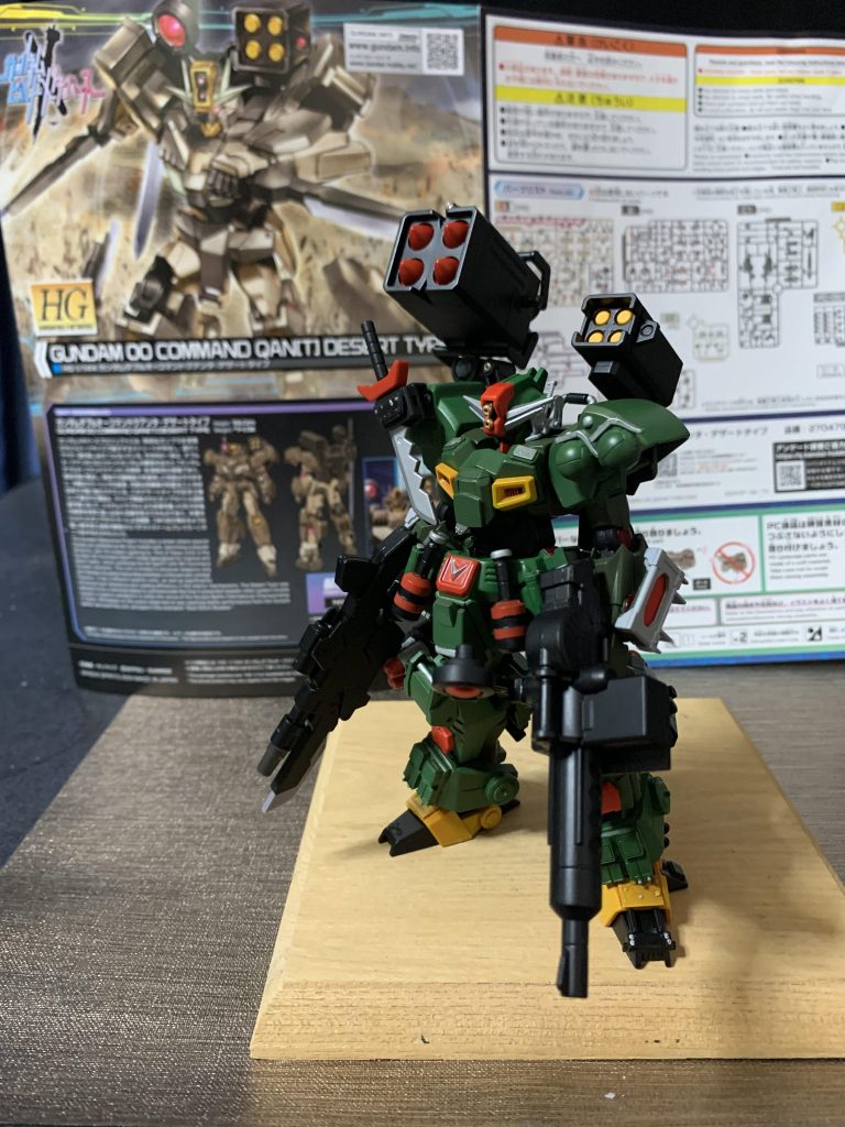 HGコマンドクアンタ　コマンドガンダム風改修品–2枚目/制作者：ミヤさん