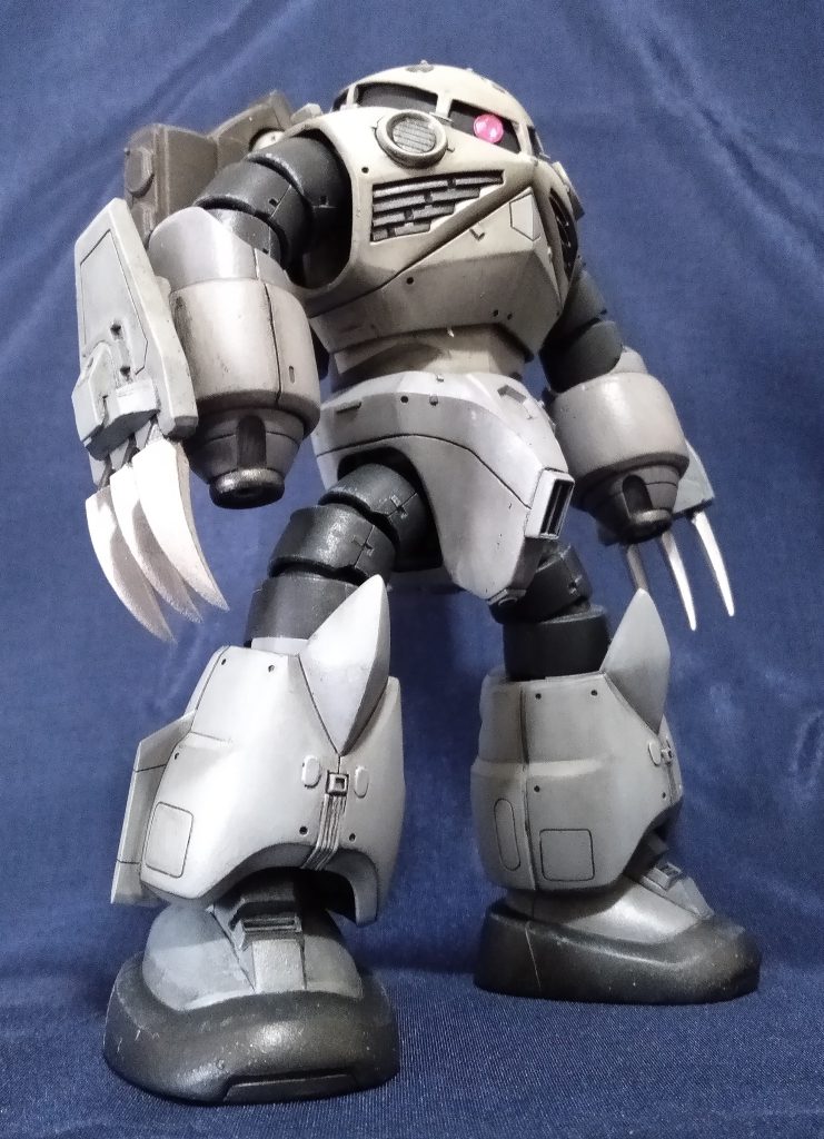 寒冷地仕様をイメージしてモノトーンで纏めてみました(全て筆塗り)