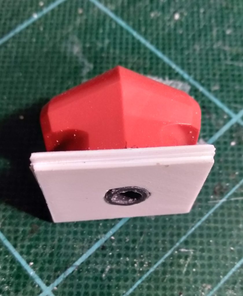 胴体が短く感じたので胴体パーツ下側を延長、副次効果でより前屈みできるように