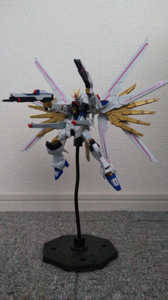 フルバースト!ビームライフル連結しようとしたんですがやっぱやめました(zaku-kao4)