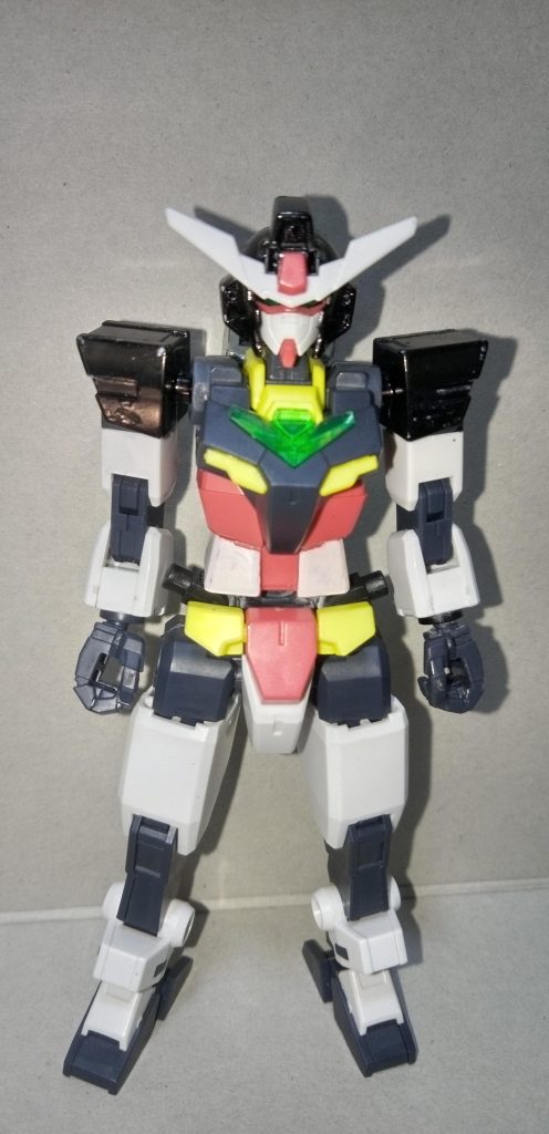 染色個所は頭部と肩