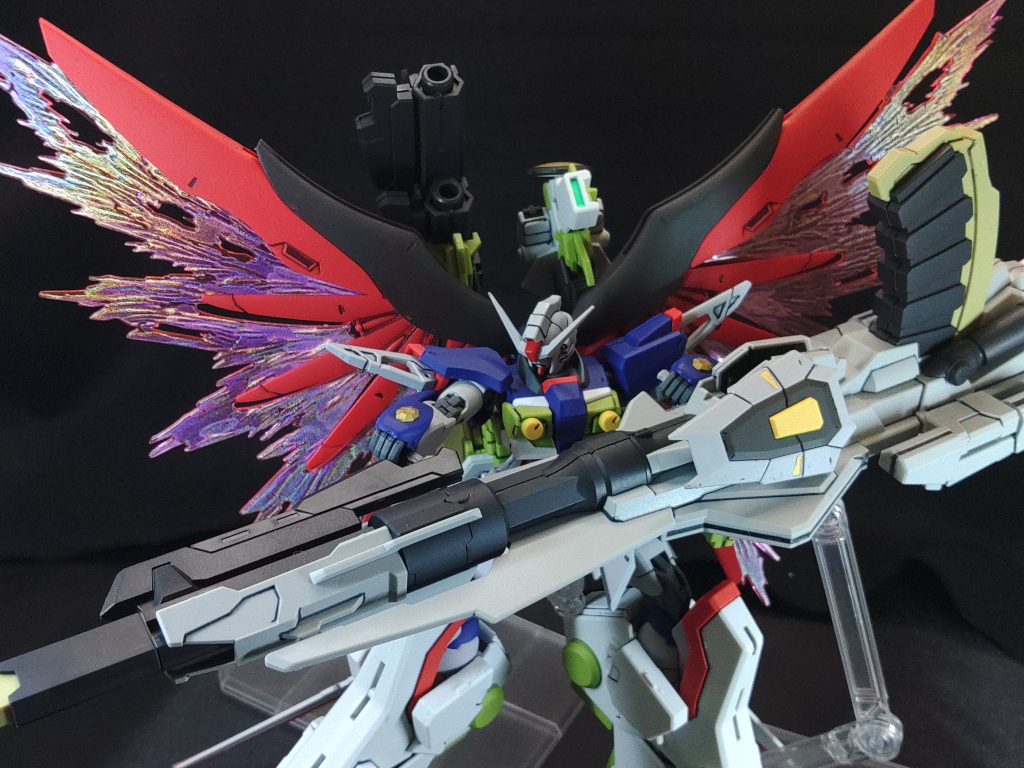 デスティニーガンダムSpecII&ゼウスシルエット–4枚目/制作者：@Chikotouzoku