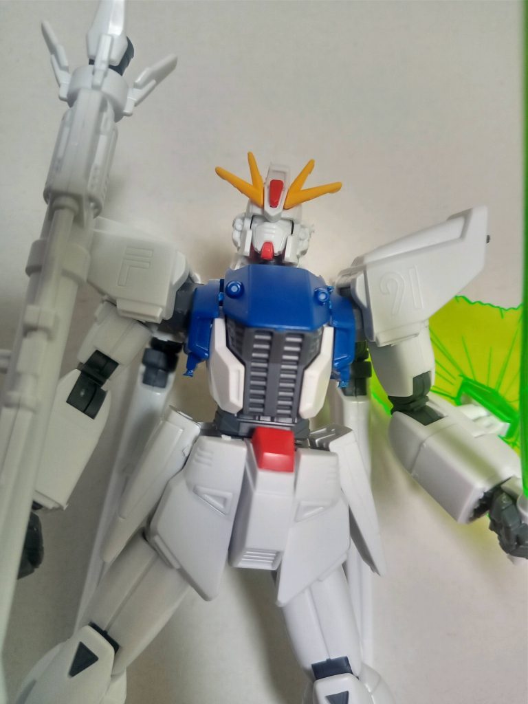 作品名：<p>HGUCのF91をとりあえず仮組みしてみました。正直ネットではイマイチな評価だったのであまり期待してなかったけど、自分的には思ったより悪くないかなといった印象でした。そもそもこの小ささと可動性の時点で凄えなぁと感動してし […]</p>