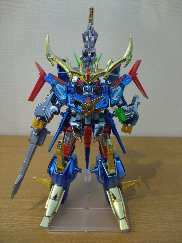 リアル形態！シールはキャンペーン品を使用。これがやりたかったのです。メッキとプリズムシールのタッグは最強です😃