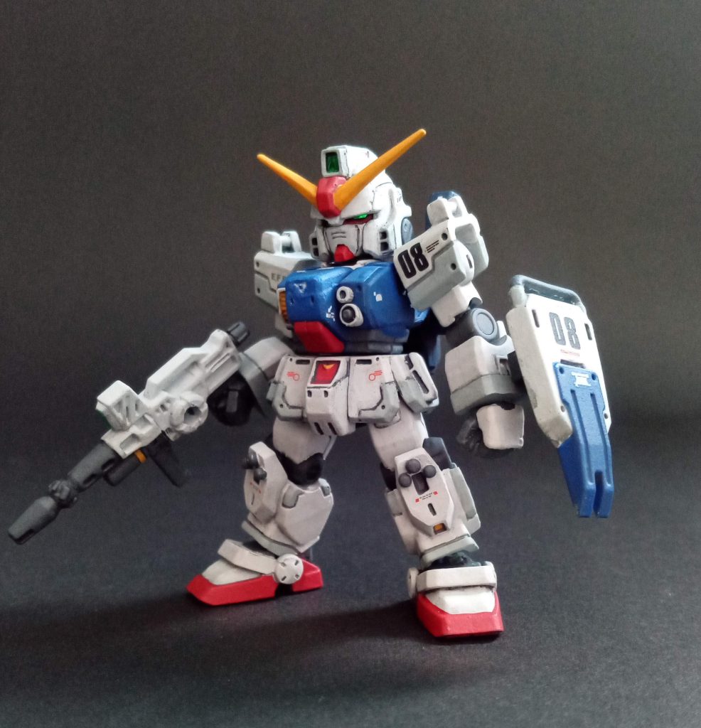 ビームライフル装備