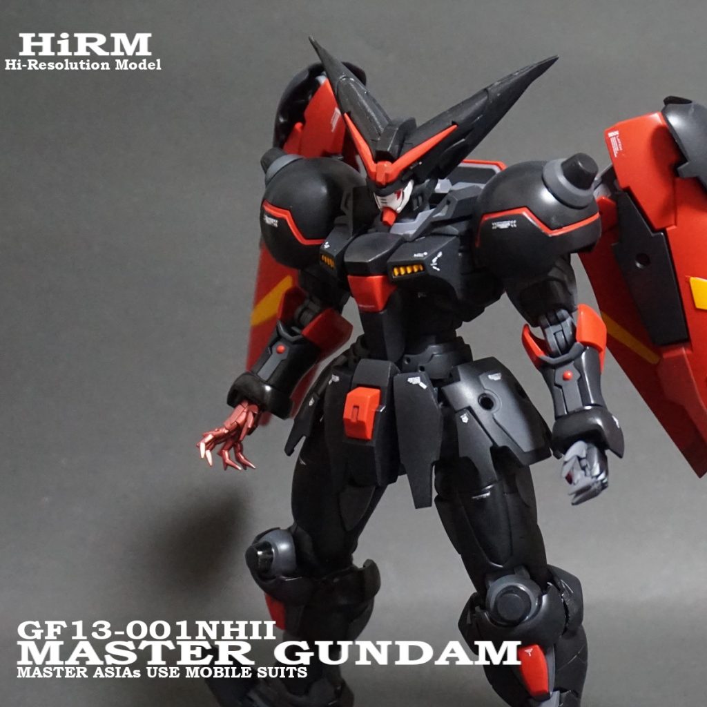 HiRM マスターガンダム–2枚目/制作者：@Under_NM_Design