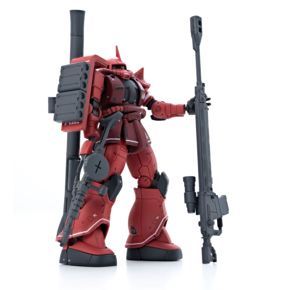 HG 1/144 シャア専用ザクII 赤い彗星Ver.–3枚目/制作者：Kimbaekgu