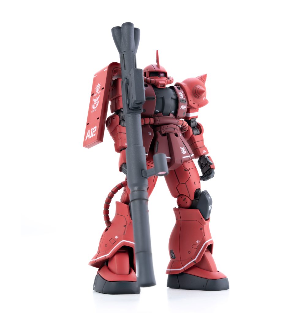 HG 1/144 シャア専用ザクII 赤い彗星Ver.–4枚目/制作者：Kimbaekgu