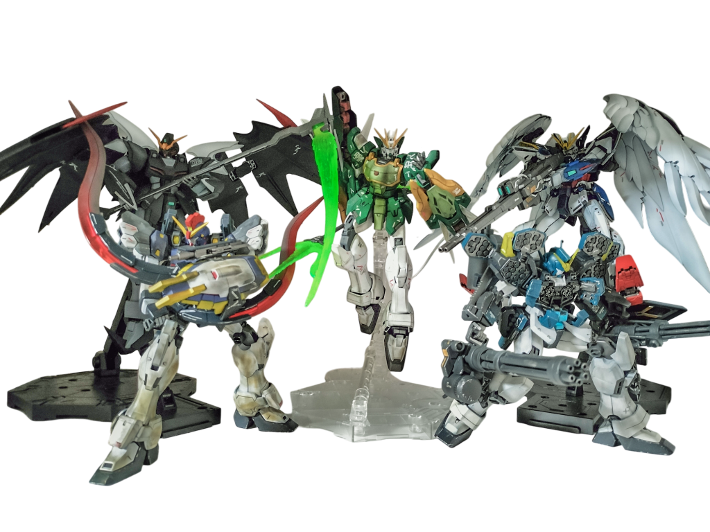 これにてOVA版エンドレスワルツのガンダムシリーズは完了です！一旦他のキットをいくつか挟み、トールギスⅢ、エピオン（ シュトゥルム・ウント・ドラング装備）も製作していきます！ご覧いただきありがとうございました！よろしければ、他の4機も投稿しておりますのでご覧いただけると嬉しいですm(_ _)m