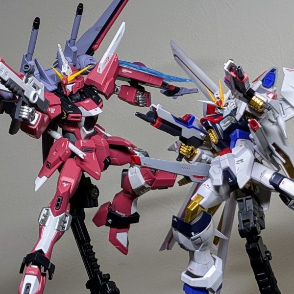 MG 1/100 インフィニットジャスティスガンダム弐式 改造 改修