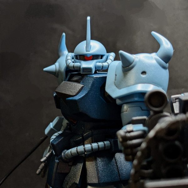 【動きのあるデジラマ完成】グフカスタム　復讐のレクイエム風