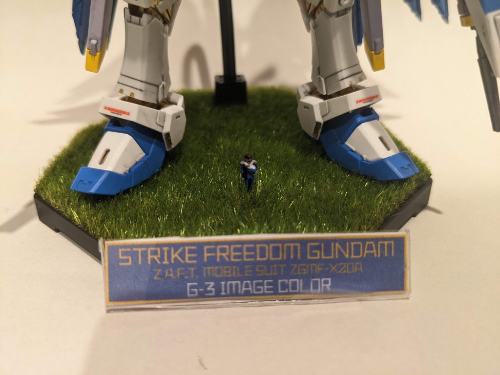 キラとネームプレートも制作してみました以下何枚かアクションです