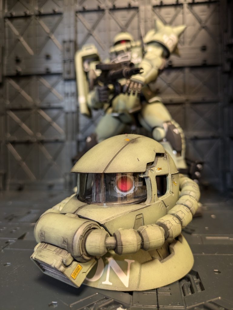 MS-06J ZAKU-Ⅱ 量産型ザクヘッド