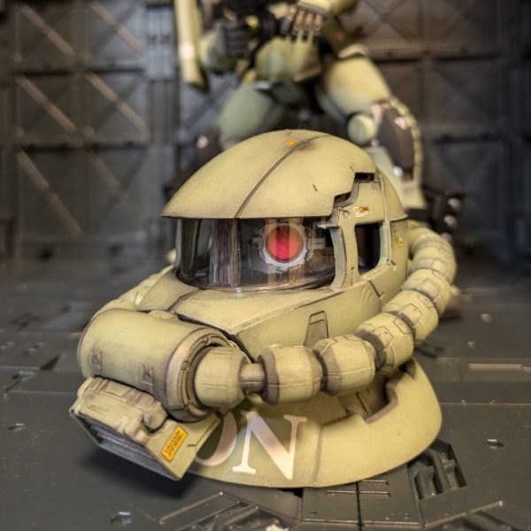MS-06J ZAKU-Ⅱ 量産型ザクヘッド