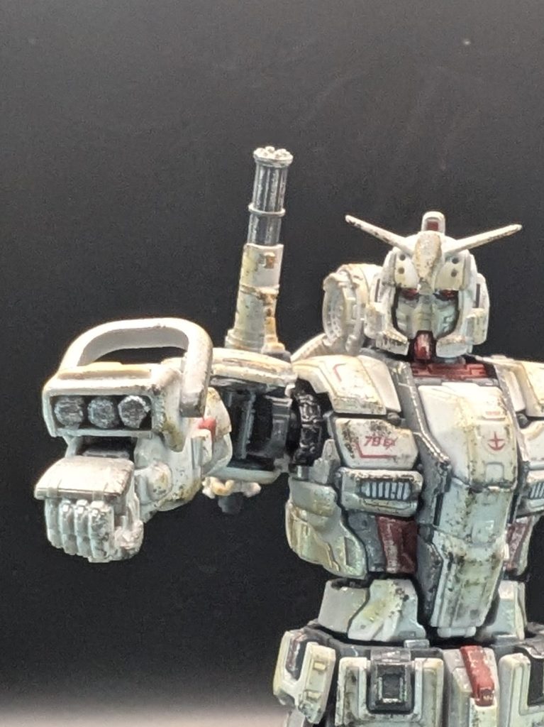 ヘアアイロンでランナープラ板作ったのでなんか追加武装作ろうと、グレネードランチャー装備