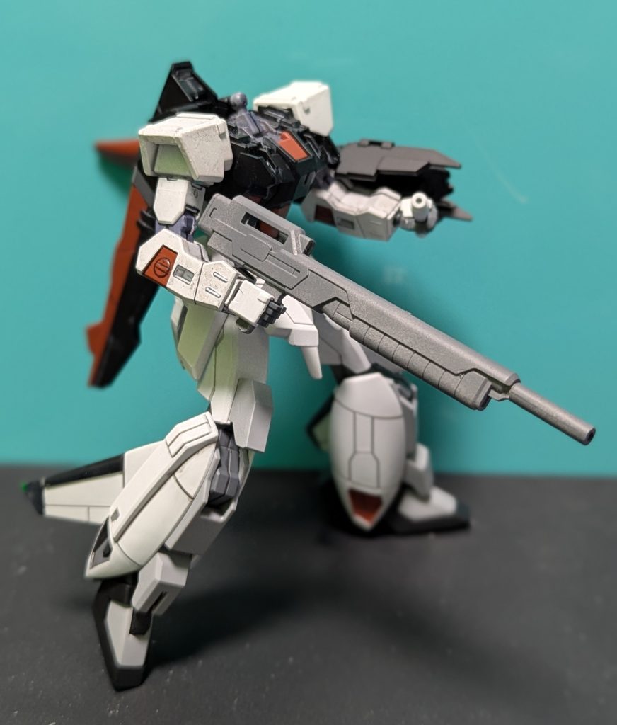 ライフルも少しロングバレルにしてみる