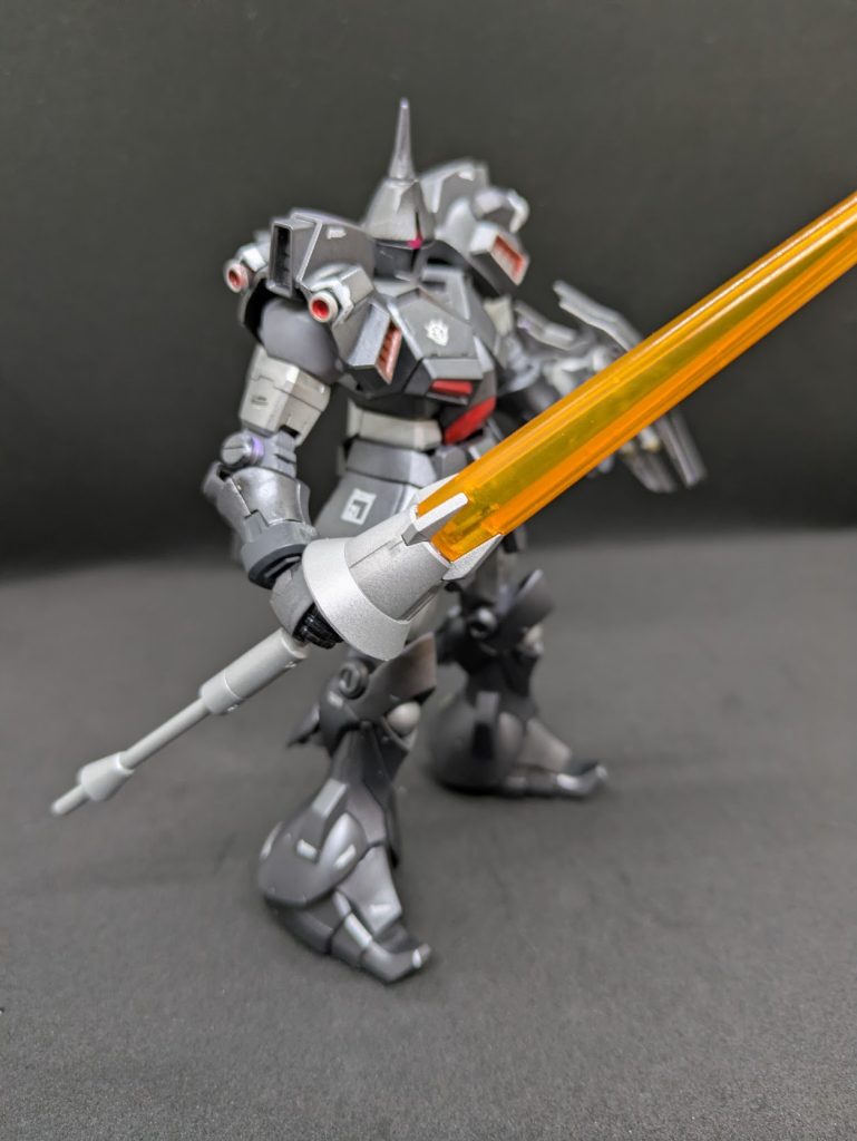 その他装甲などの強化。現地改修なので、どこまでできたのかは疑問が残る。非公式ながらMS-15KGの型式番号を付け、ギャンクリーガー(戦士)と名付けることとなる。