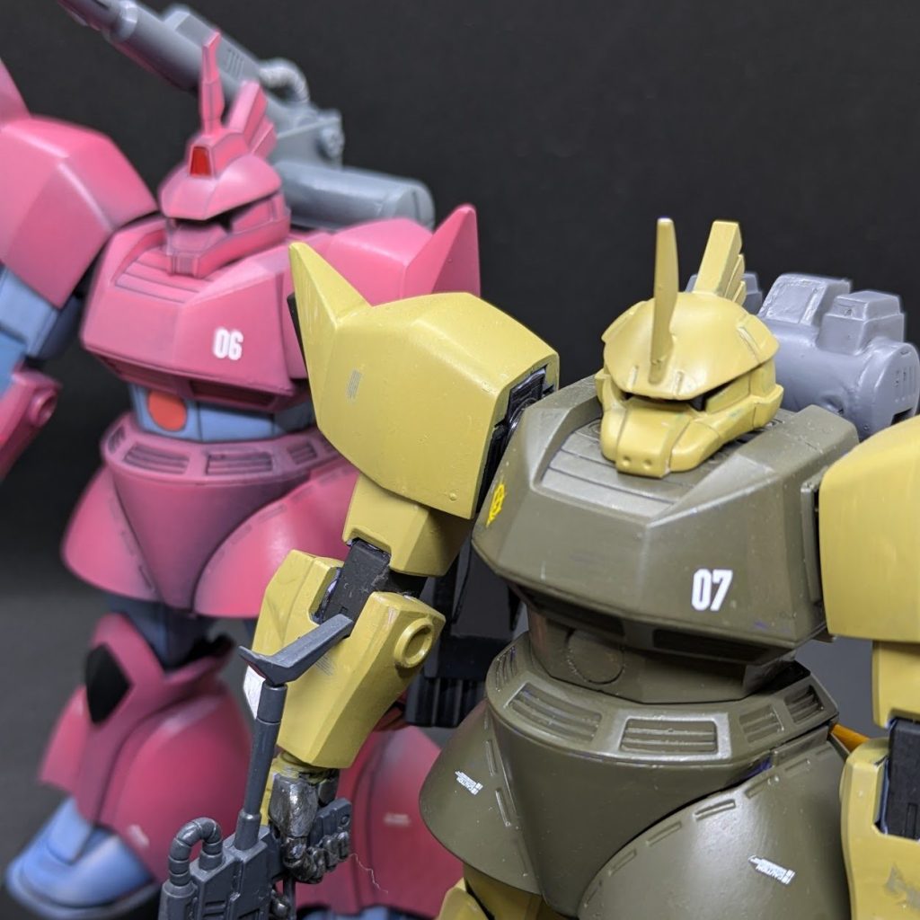 MS-14B＆MS-14C （レズリー中尉＆ロリィ中尉専用ゲルググ