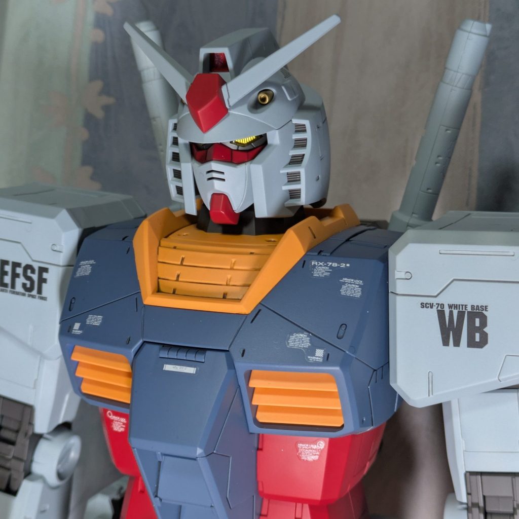 メガサイズモデル ガンダム｜mumurikさんのガンプラ作品｜GUNSTA