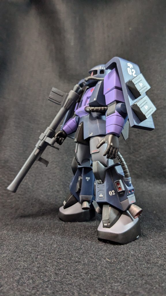 旧キット　高機動型ザクⅡ　マッシュ機–3枚目/制作者：LUCIOLE