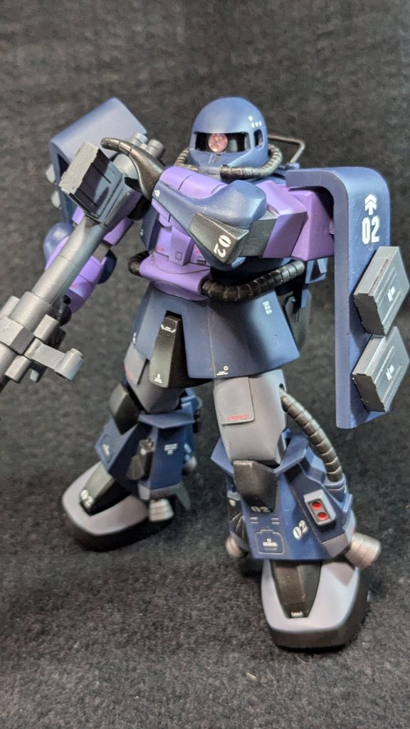 旧キット　高機動型ザクⅡ　マッシュ機–8枚目/制作者：LUCIOLE