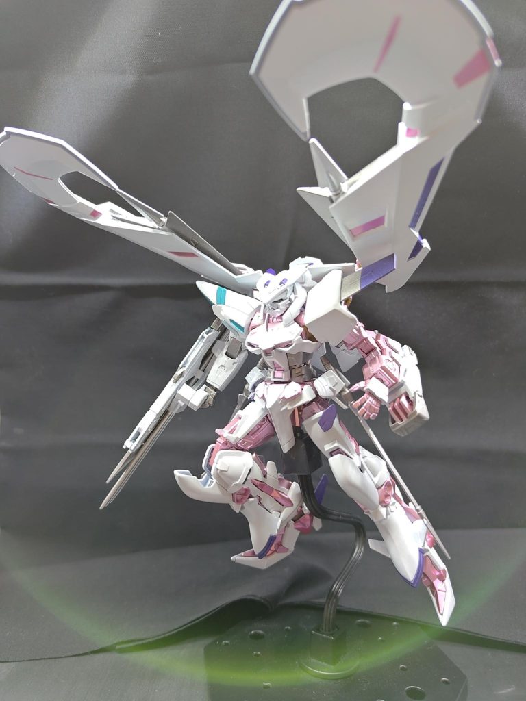 照明の都合で謎の光輪