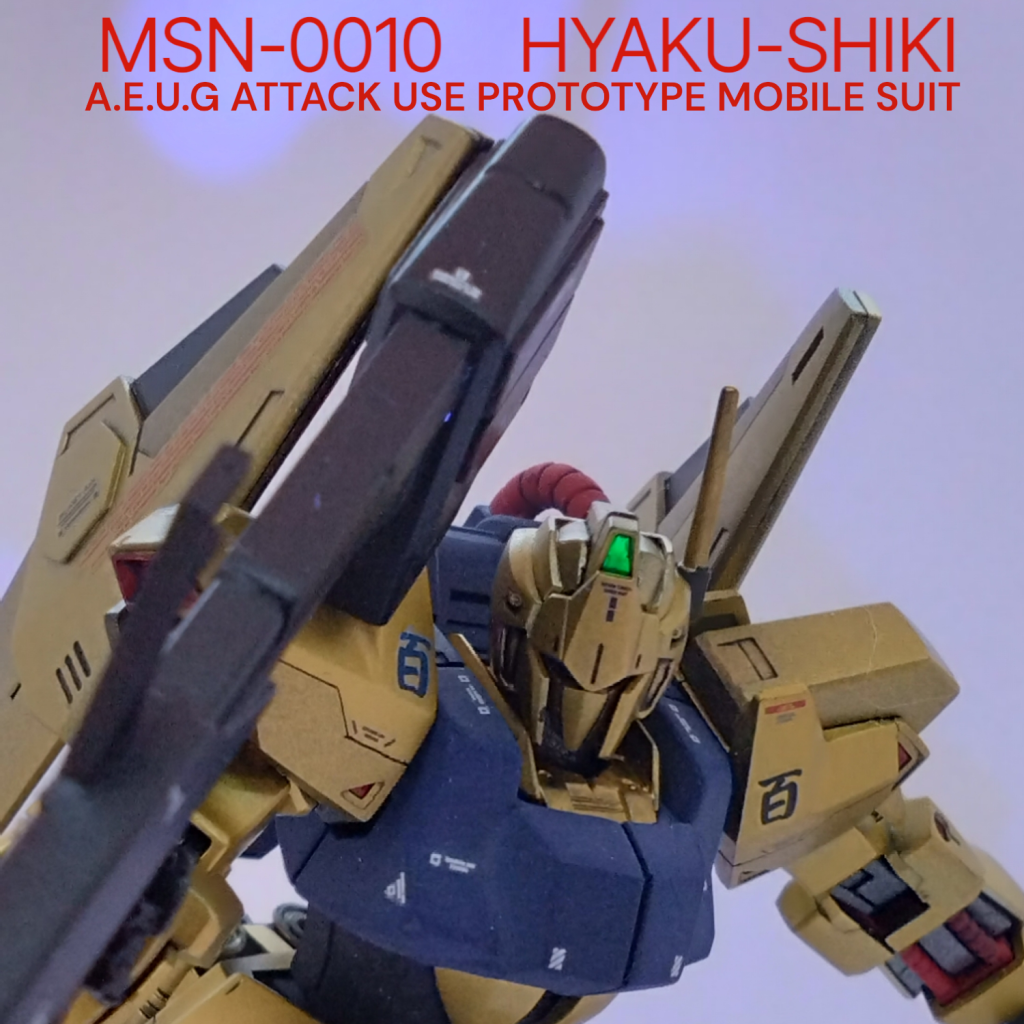 MSN-0010 HYAKU-SHIKI｜snowman91さんのガンプラ作品｜GUNSTA（ガンスタ）