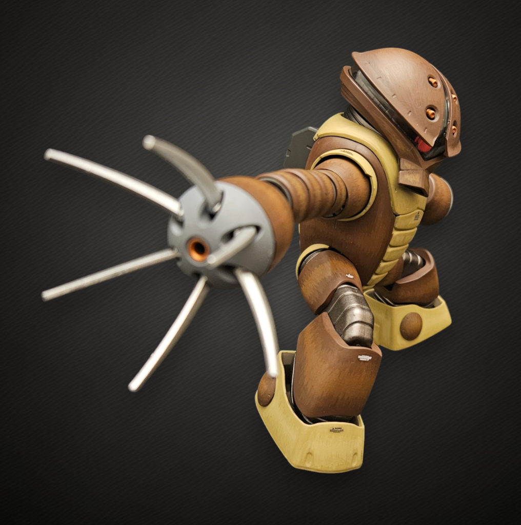 フレキシブルベロウズリムで腕も変幻自在！