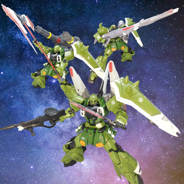 ガンプラ】MG 1/100 ガナーザクウォーリア(ルナマリア・ホーク