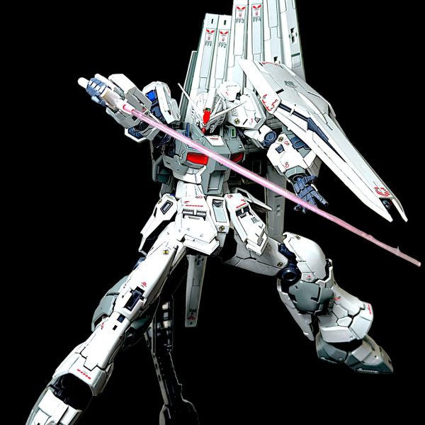 ニューガンダムRG ファーストロットカラーver ガンプラ RG 1/144 GUNDAM SIDE-F限定 νガンダム (ファーストロットカラー