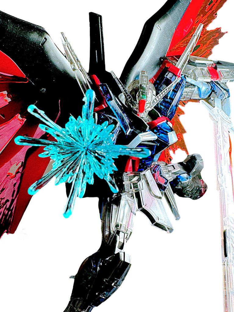 ＨＧ 1/144 デスティニーガンダムSpecII[クリアカラー]–3枚目/制作者：かるま