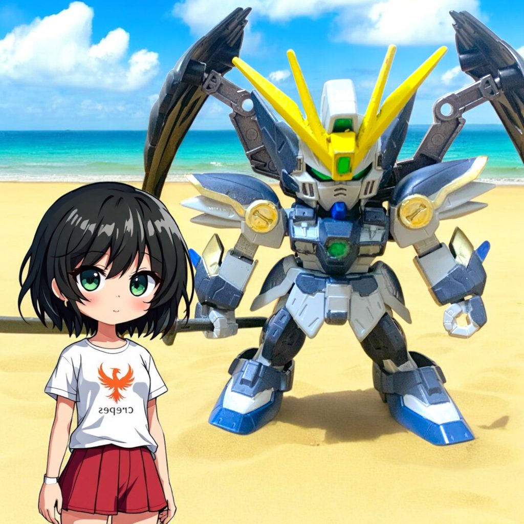 黒翼の不死鳥（SD）–2枚目/制作者：OBORO二等兵